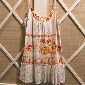 Free People beaded lace dress